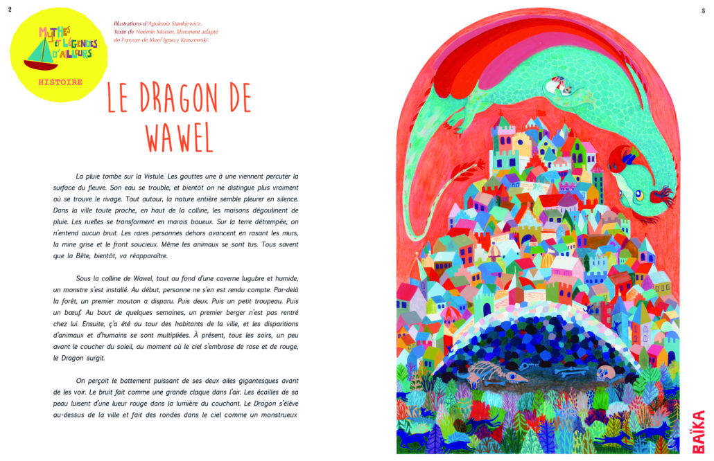 Baïka magazine numéro Pologne extrait légende