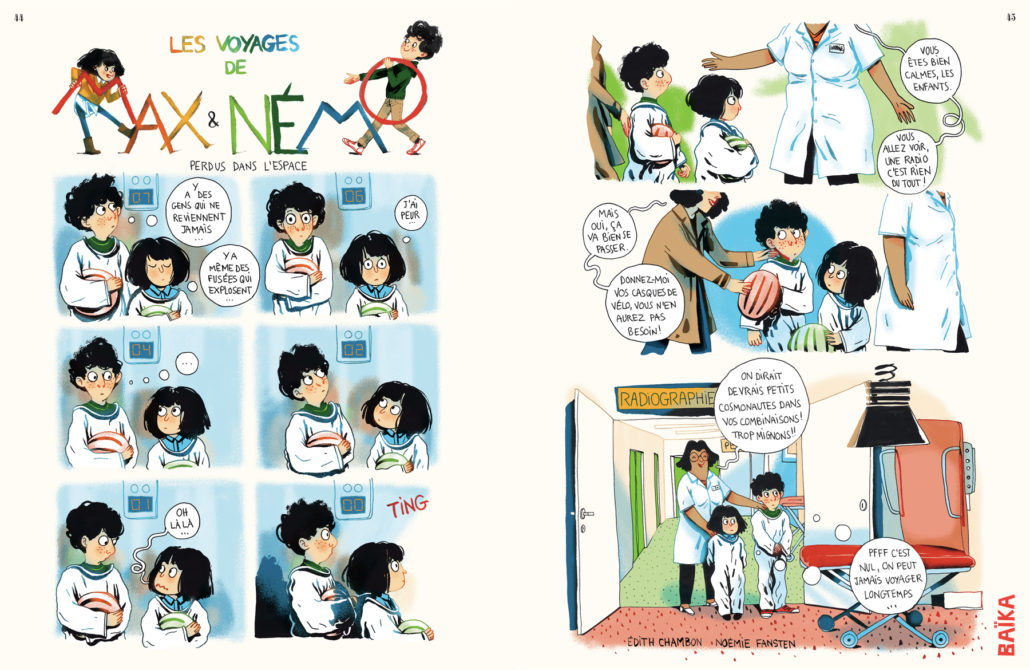Extrait du Baïka Magazine 13 sur les bandes dessinées