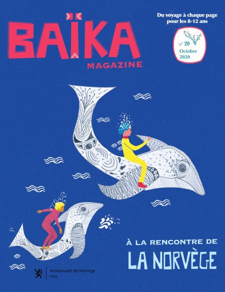 couverture du numéro Norvège de Baïka magazine