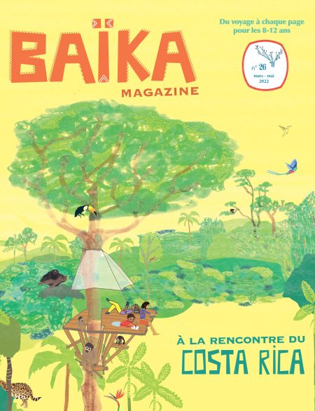 Couverture du numéro Costa Rica du magazine Baïka