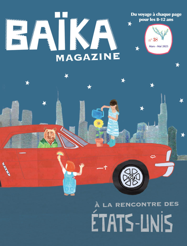 Couverture du numéro Etats-Unis du magazine Baïka